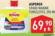 ASPEROX SPARX BULAŞIK MAKİNESİ TEMİZLEYİCİ 250 ML ASPEROX SPARX BULAŞIK MAKİNESİ TEMİZLEYİCİ 250 ML